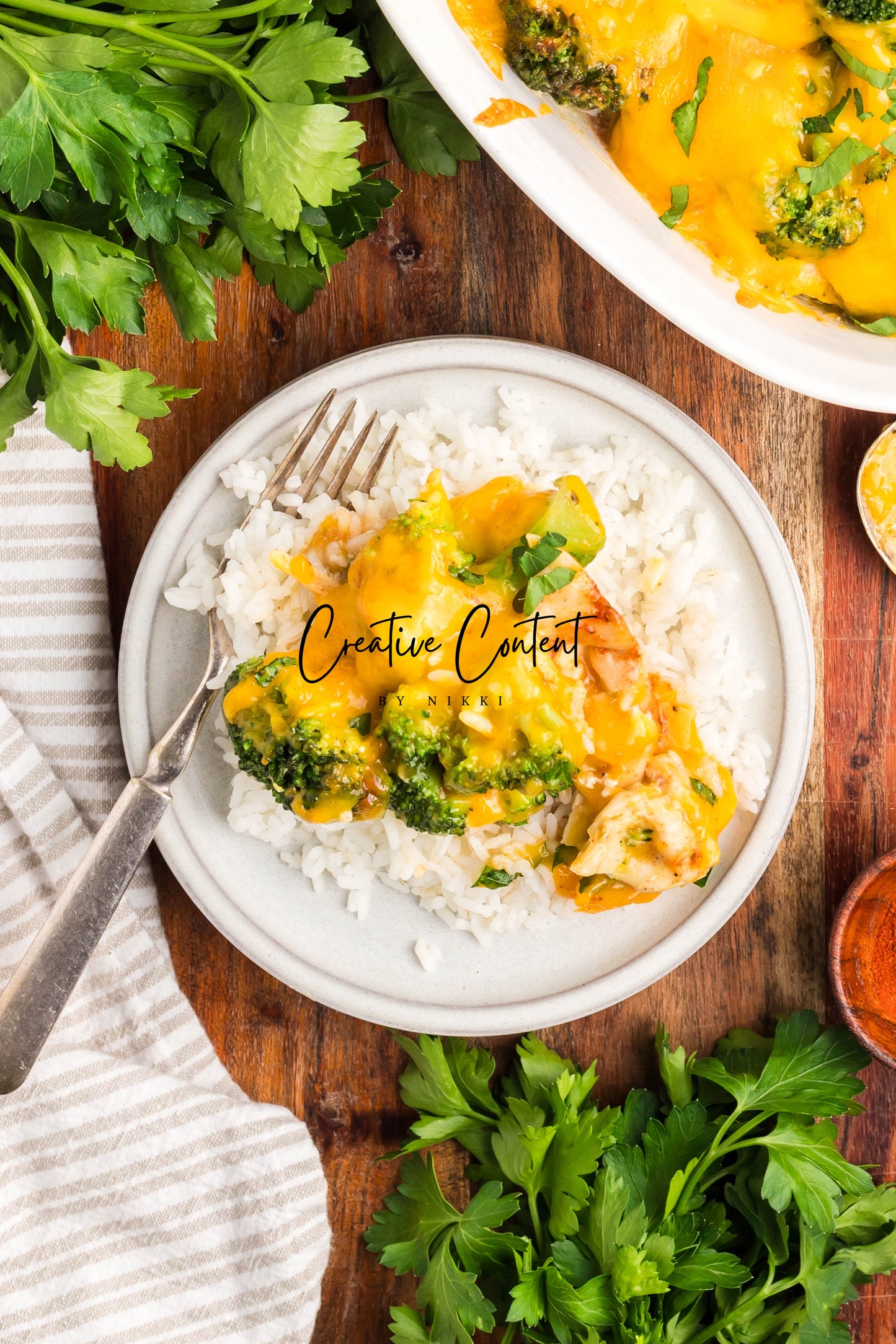 Baked Broccoli and Chicken - Set 2 of 2