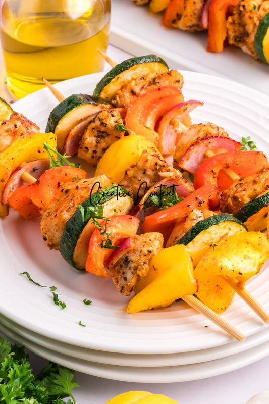 Baked Chicken Skewers  - Set 1 of 3