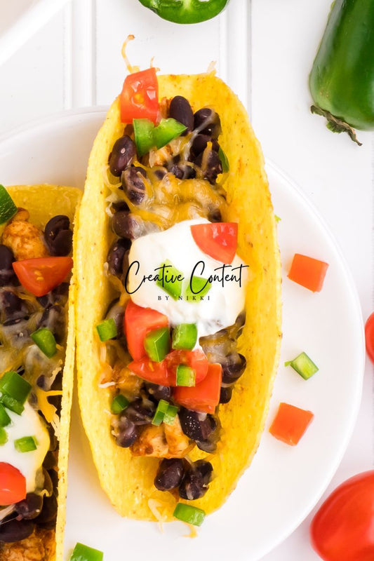 Baked Chicken Tacos - Exclusive