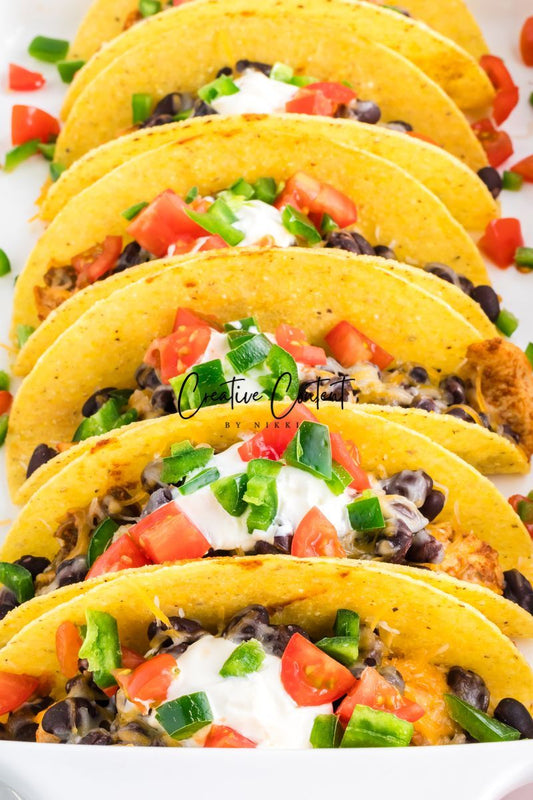 Baked Chicken Tacos - Exclusive