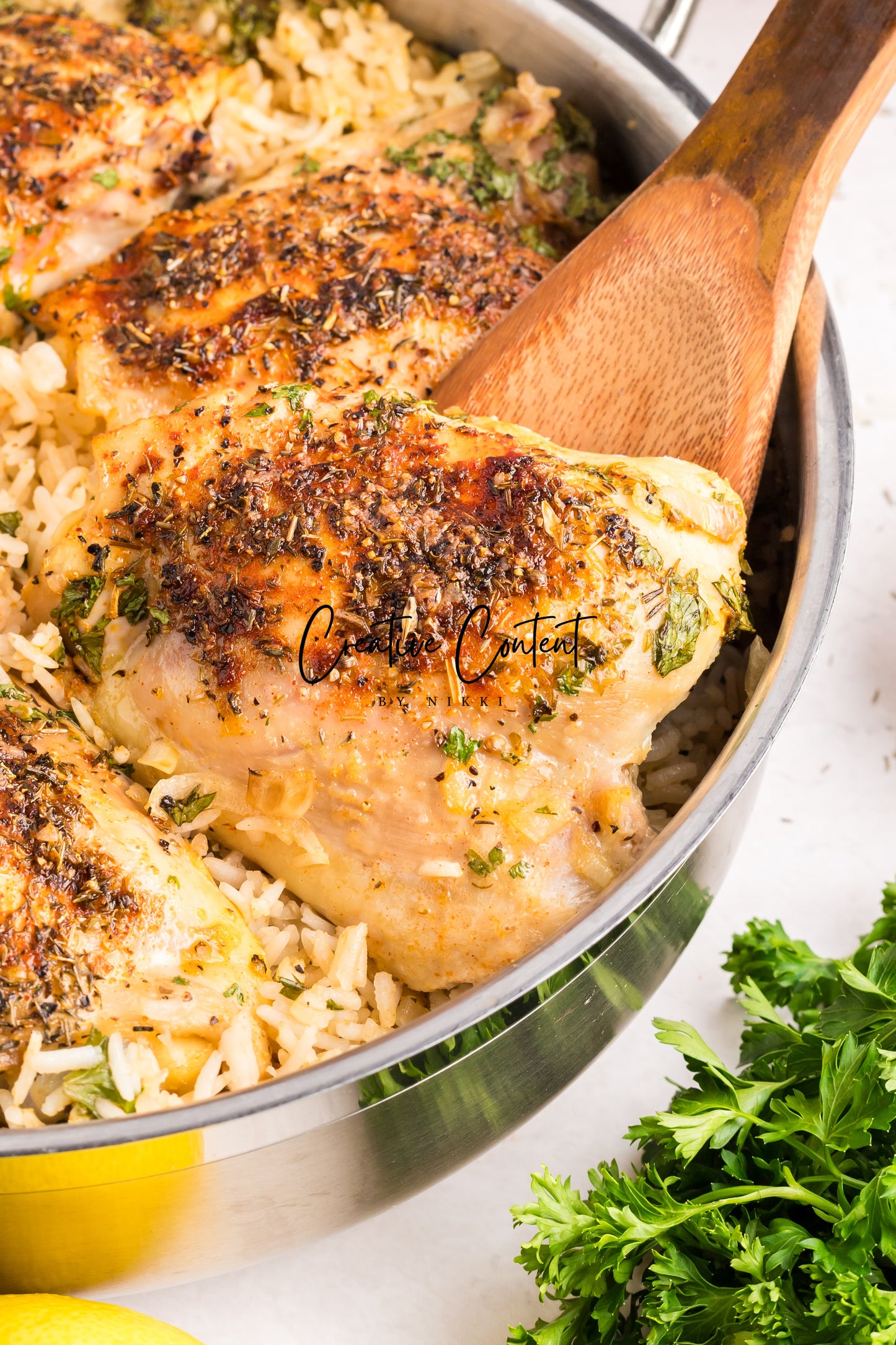 Baked Chicken and Rice - Exclusive