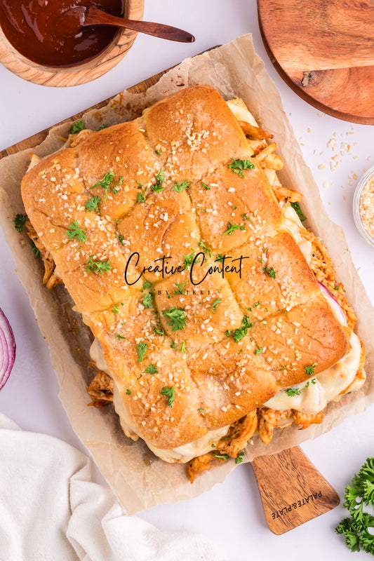 Barbecue Chicken Sliders - 1 of 2