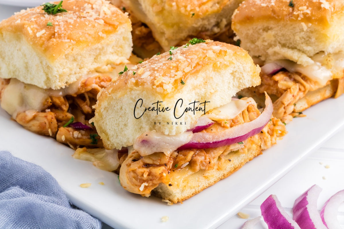 Barbecue Chicken Sliders - 2 of 2