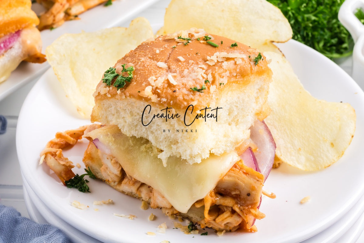 Barbecue Chicken Sliders - 2 of 2