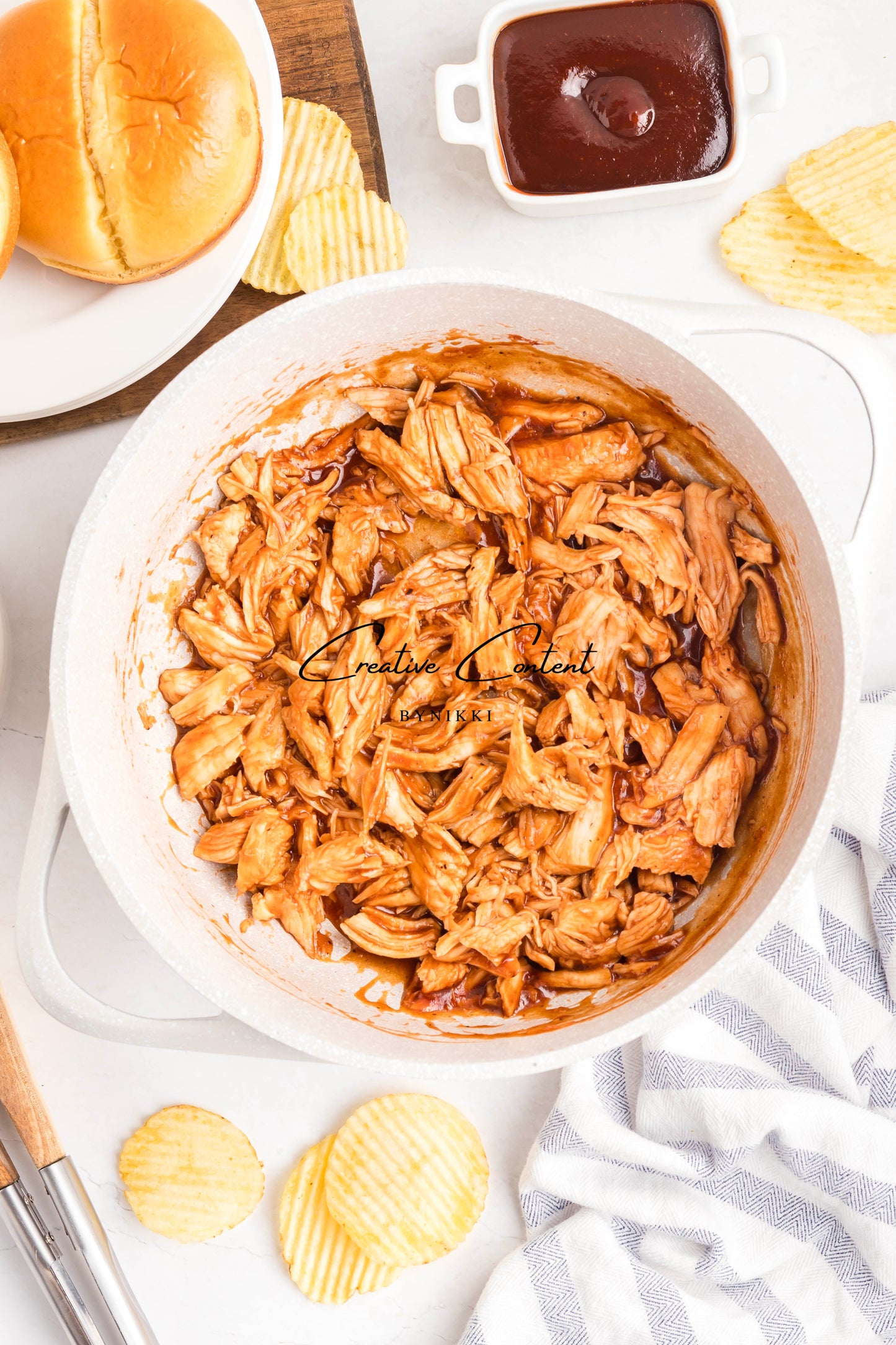 20 Minute Barbecue Shredded Chicken  - Exclusive