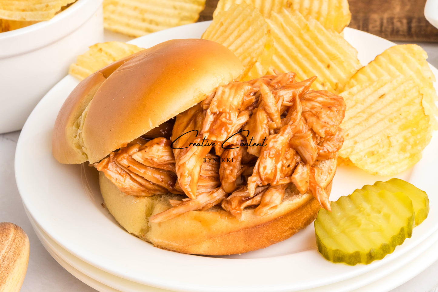 20 Minute Barbecue Shredded Chicken  - Exclusive