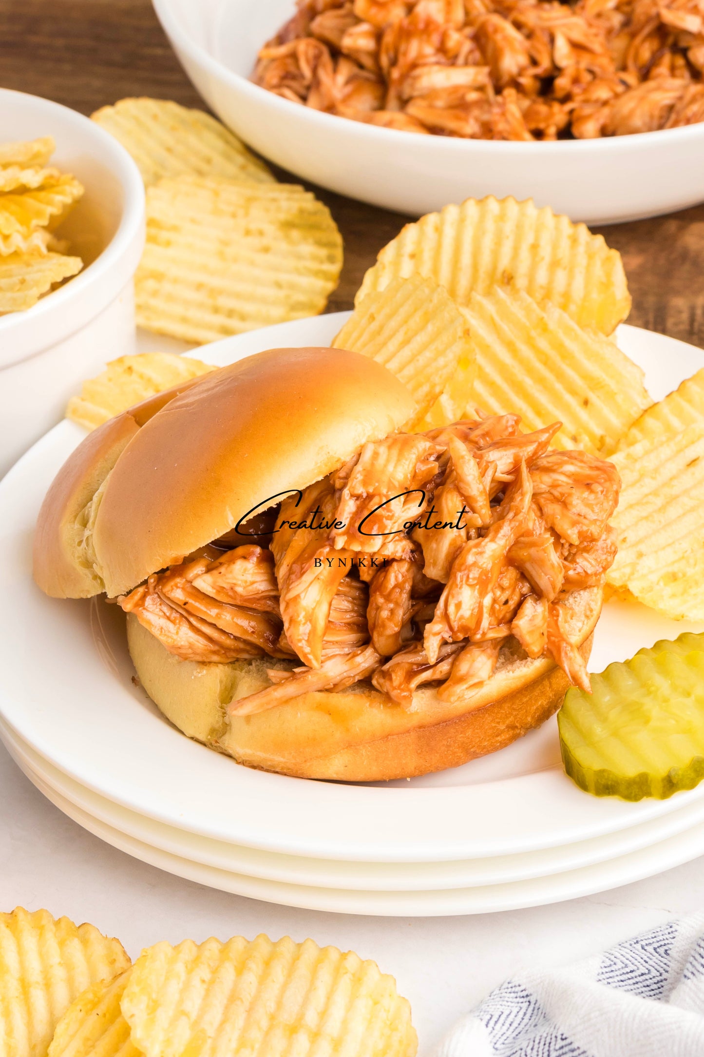 20 Minute Barbecue Shredded Chicken  - Exclusive