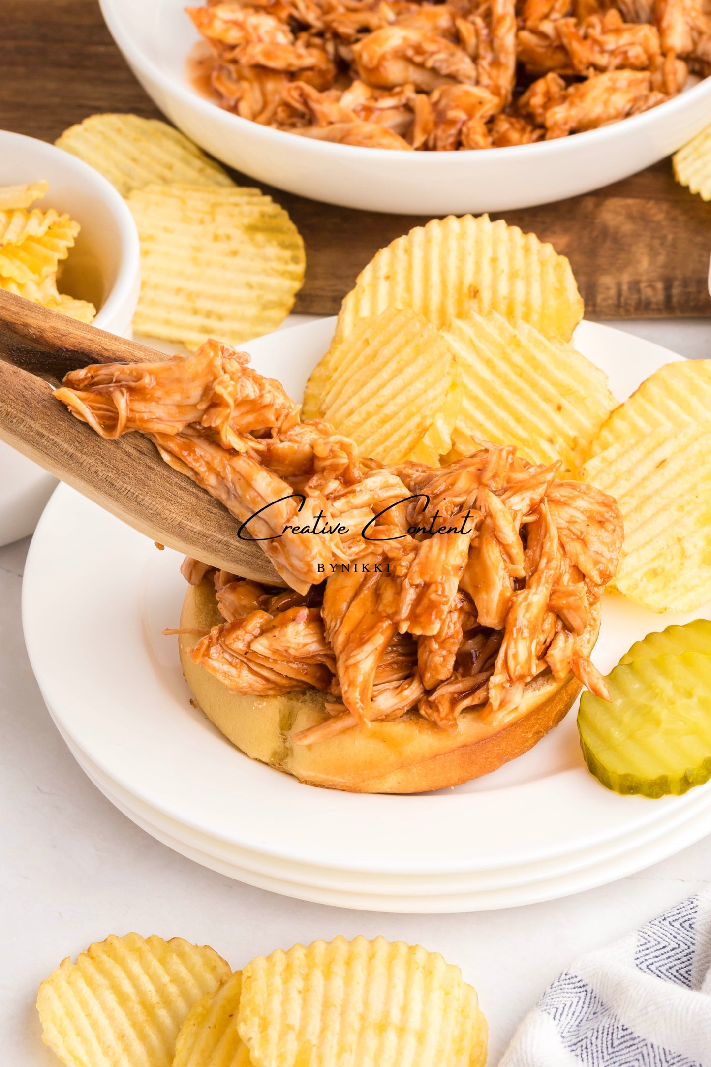 20 Minute Barbecue Shredded Chicken  - Exclusive