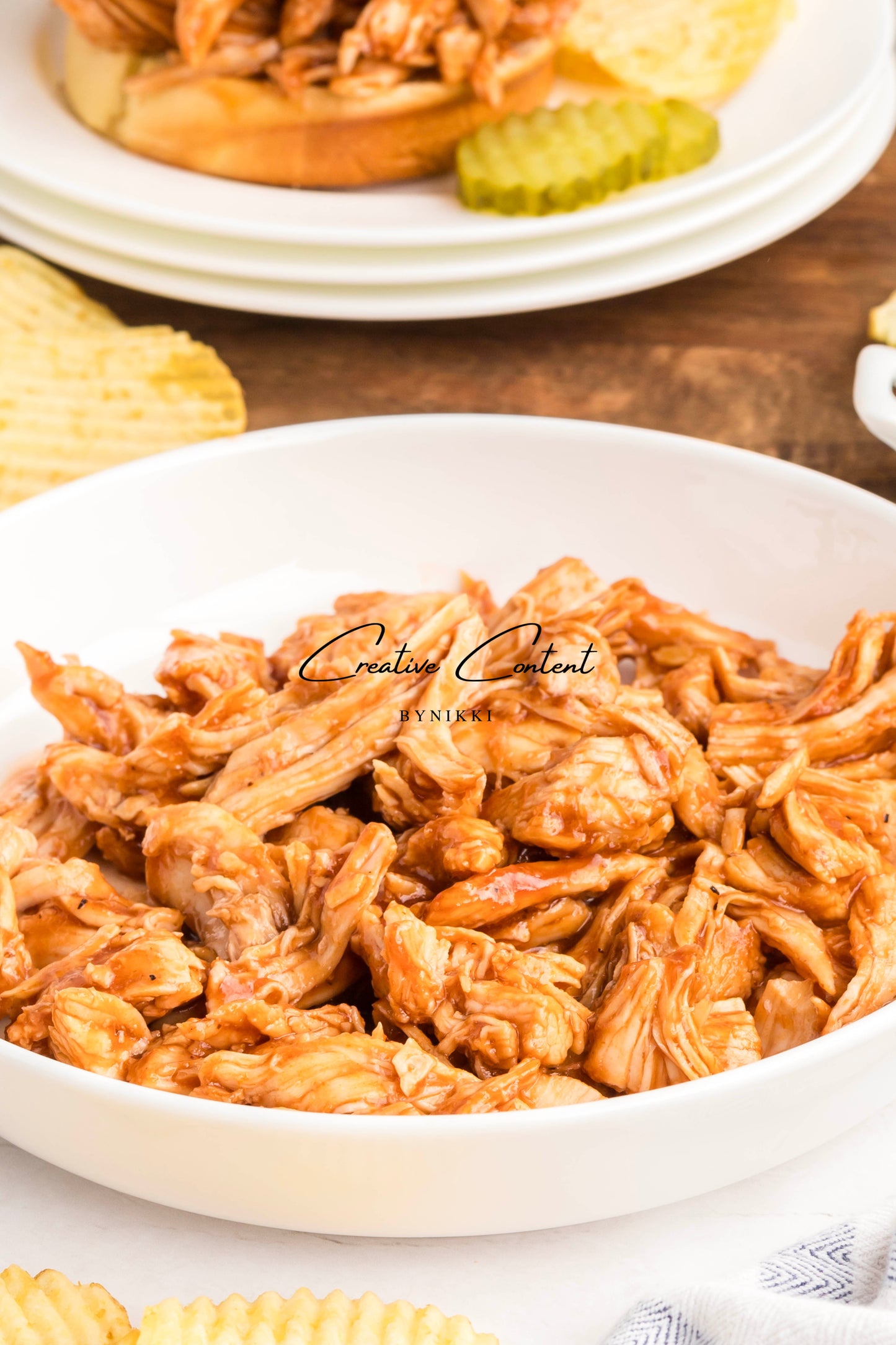 20 Minute Barbecue Shredded Chicken  - Exclusive
