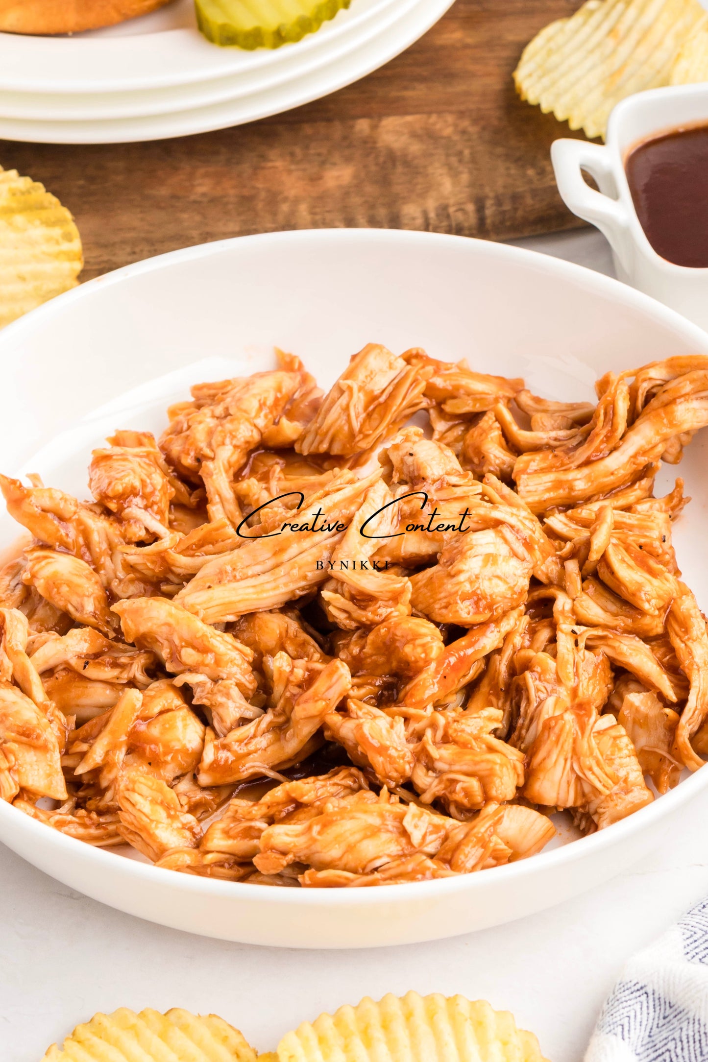 20 Minute Barbecue Shredded Chicken  - Exclusive