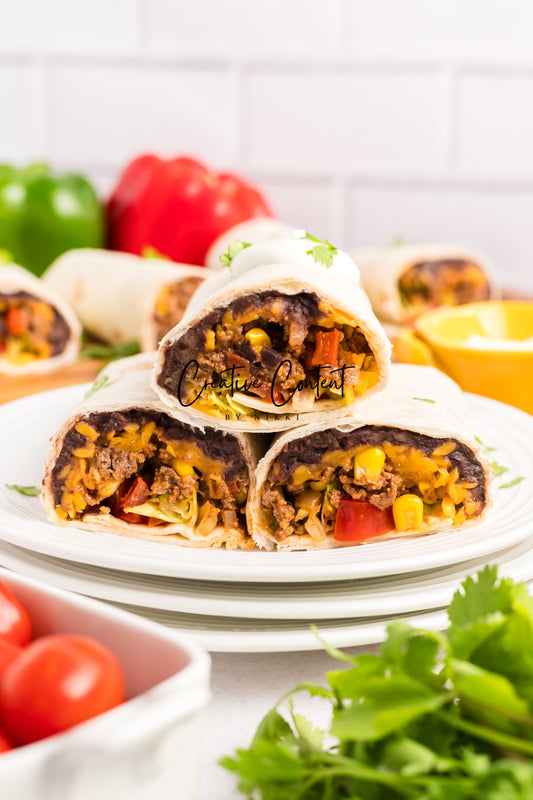 Beef Burritos - Set 1 of 2