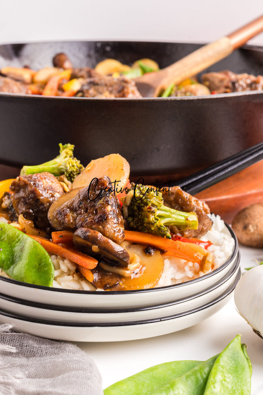 Beef Chop Suey  - Set 1 of 2