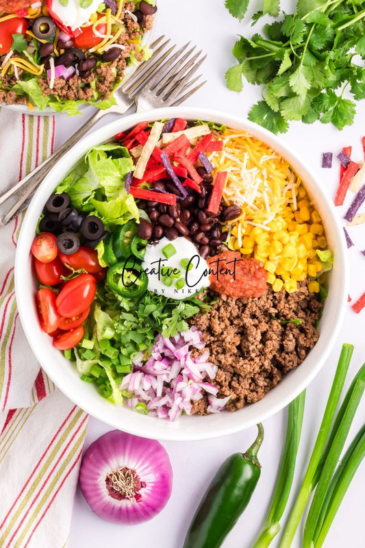 Beef Taco Salad  -  Exclusive