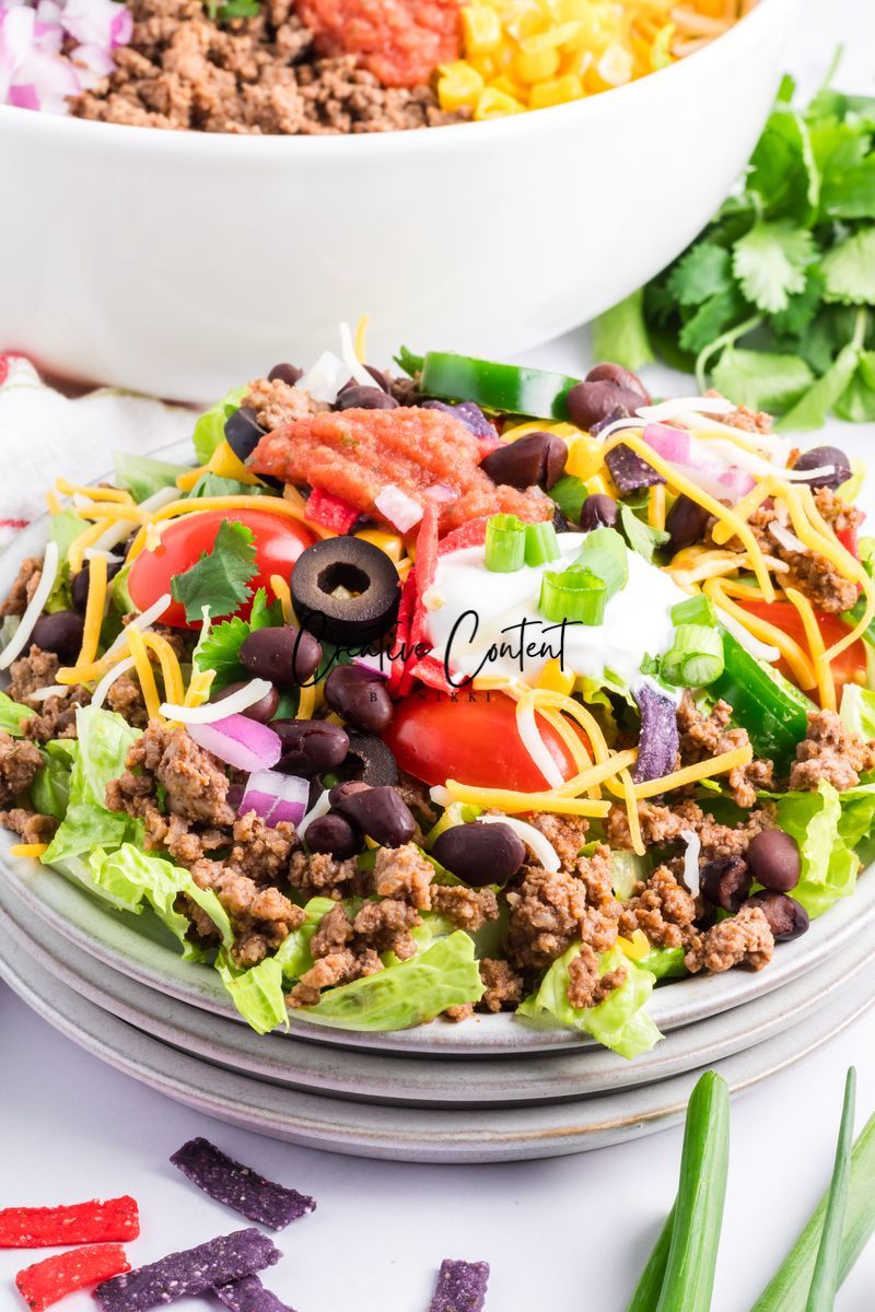 Beef Taco Salad  -  Exclusive