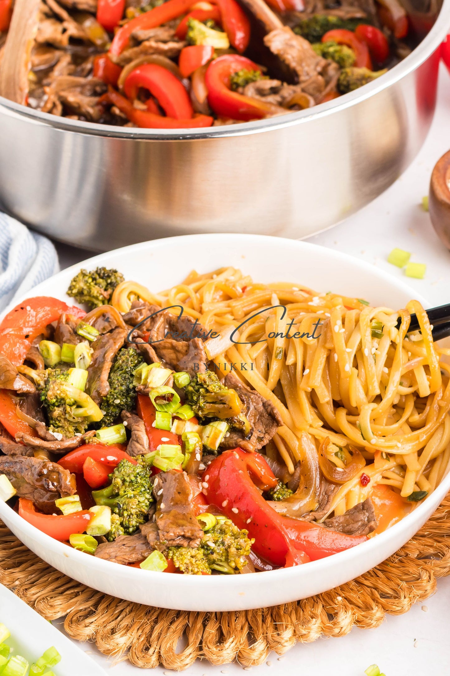 Beef Teriyaki Stir Fry -   Set 1 of 2