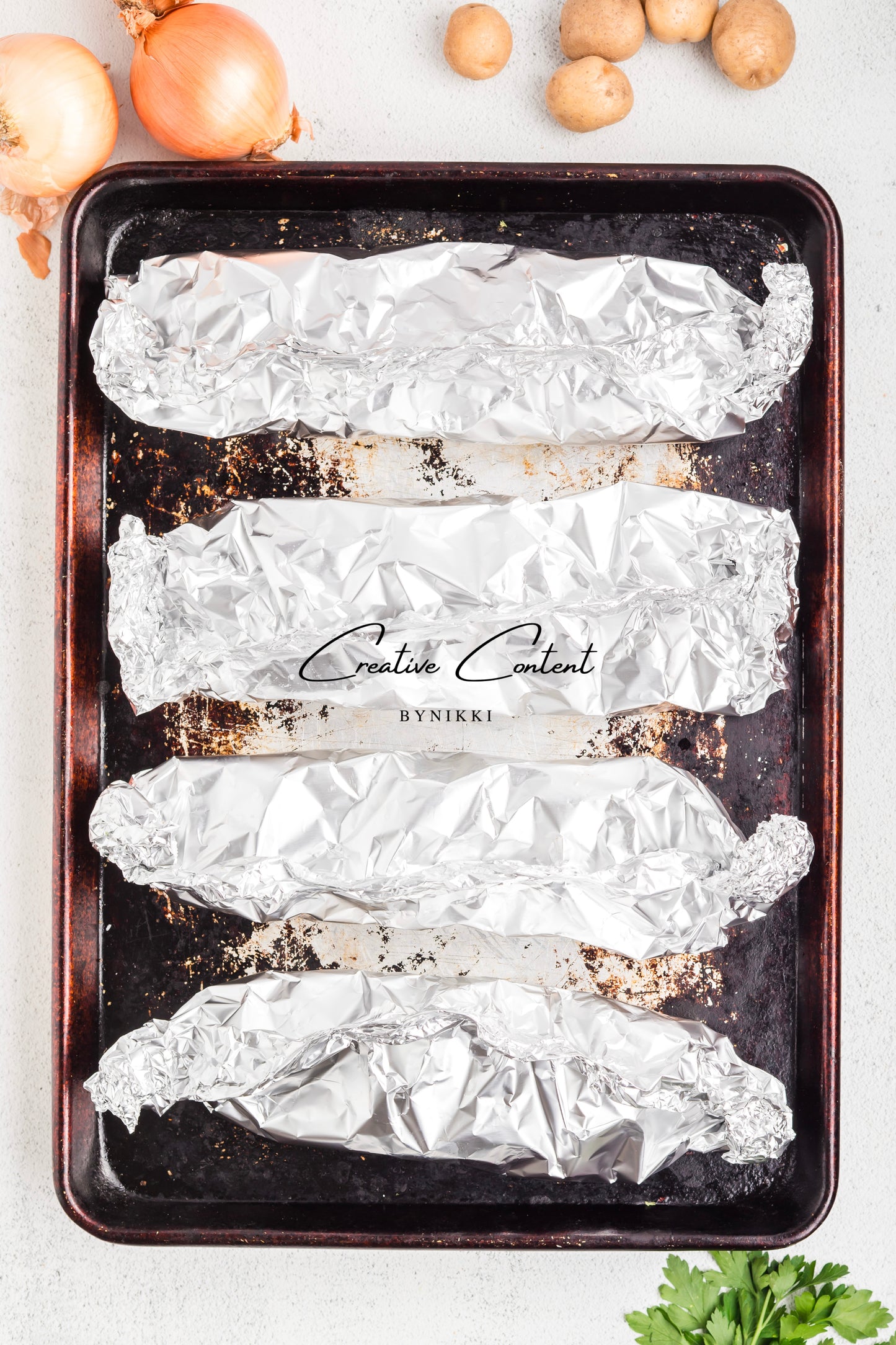 Beef and Potato Foil Packet - Exclusive
