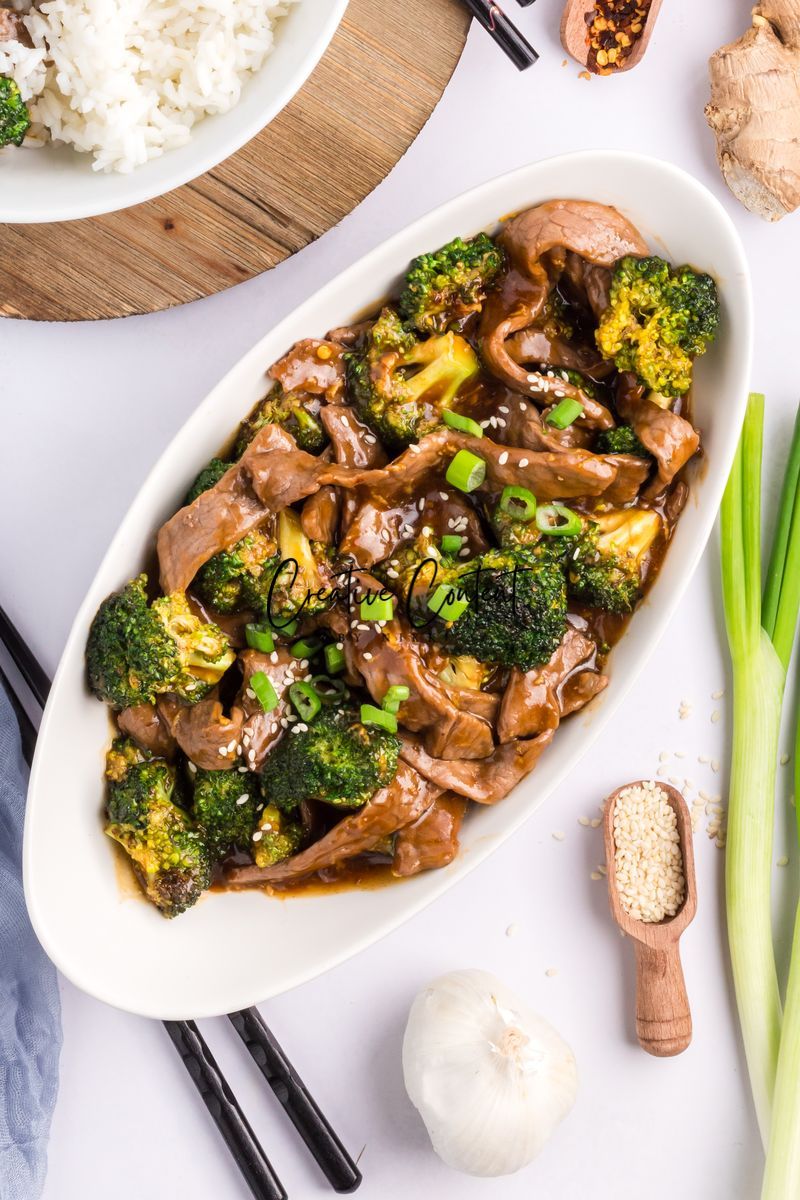 Beef and Broccoli - Set 1 of 2