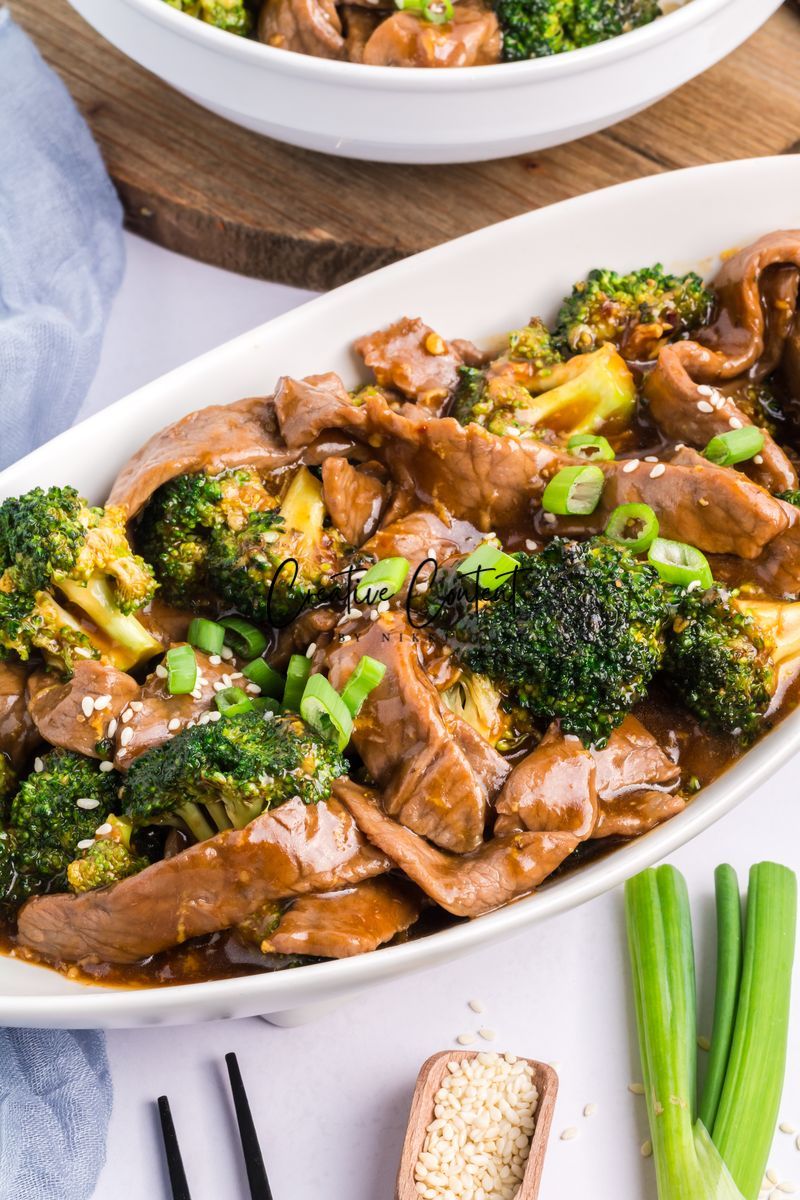 Beef and Broccoli - Set 1 of 2