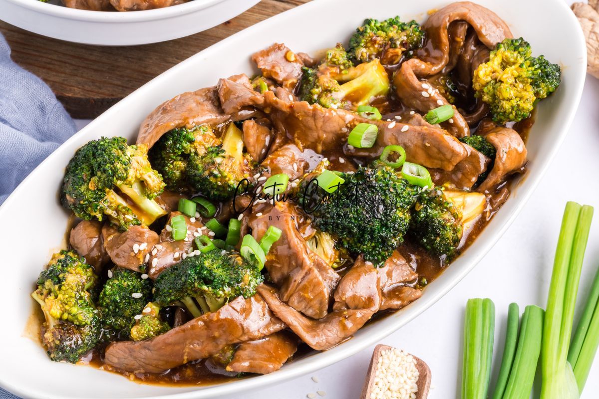 Beef and Broccoli - Set 1 of 2