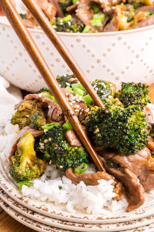 Beef and Broccoli - Set 2 of 2