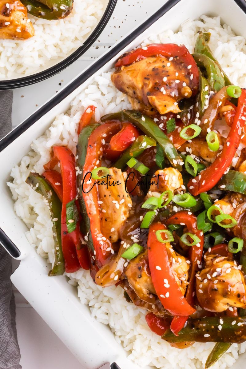 Black Pepper Chicken - Set 2 of 2