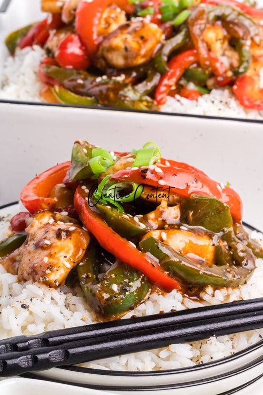 Black Pepper Chicken - Set 2 of 2