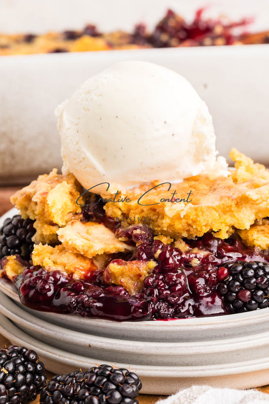 Blackberry Dump Cake  -  Exclusive