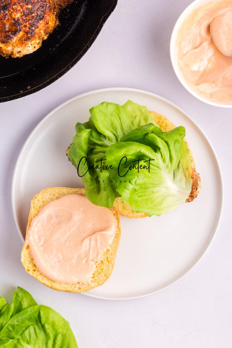 Blackened Chicken Sandwich - Set 3 of 3