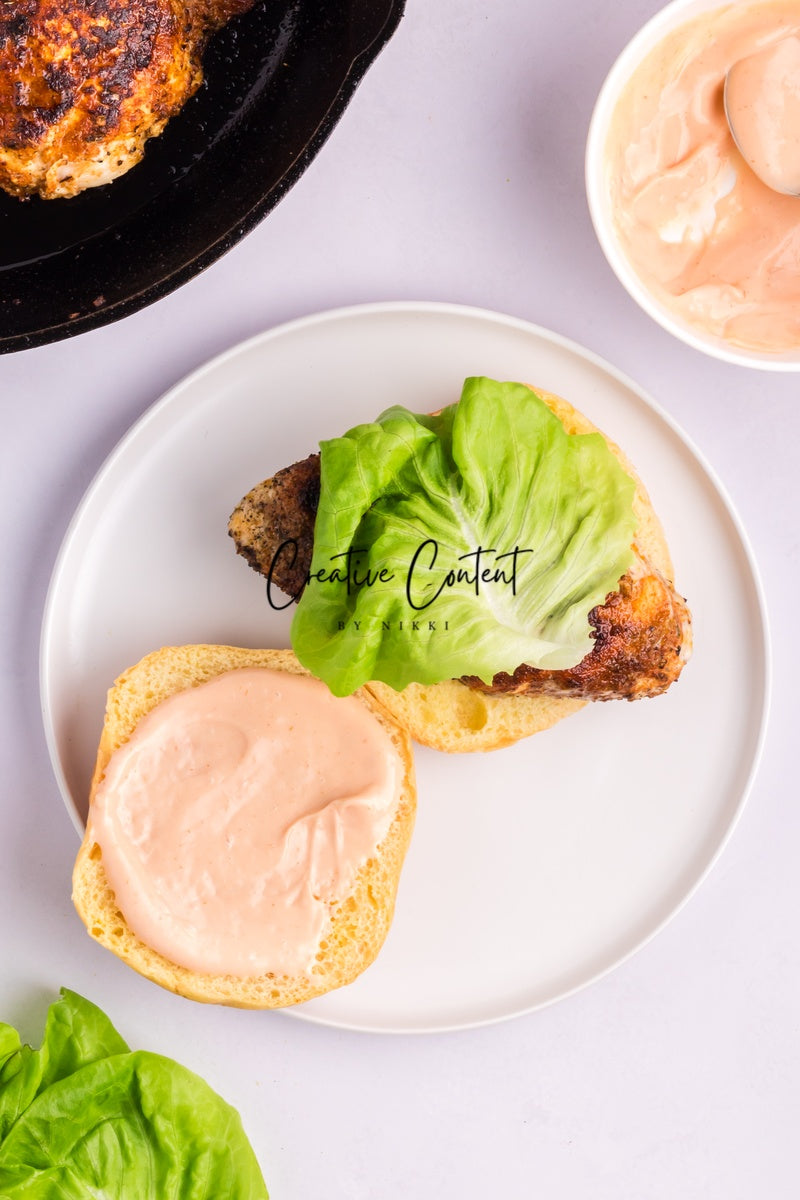 Blackened Chicken Sandwich - Set 3 of 3