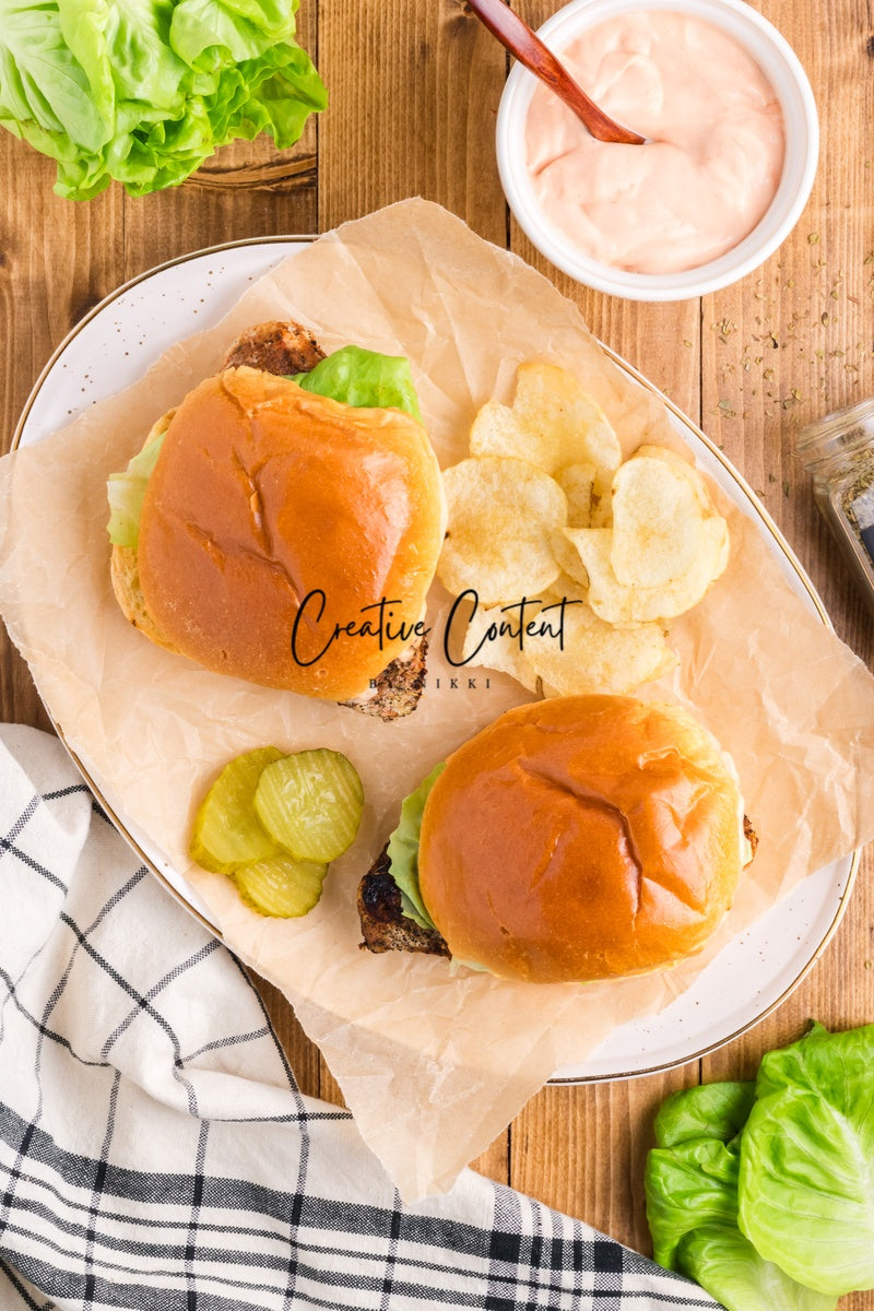Blackened Chicken Sandwich - Set 3 of 3
