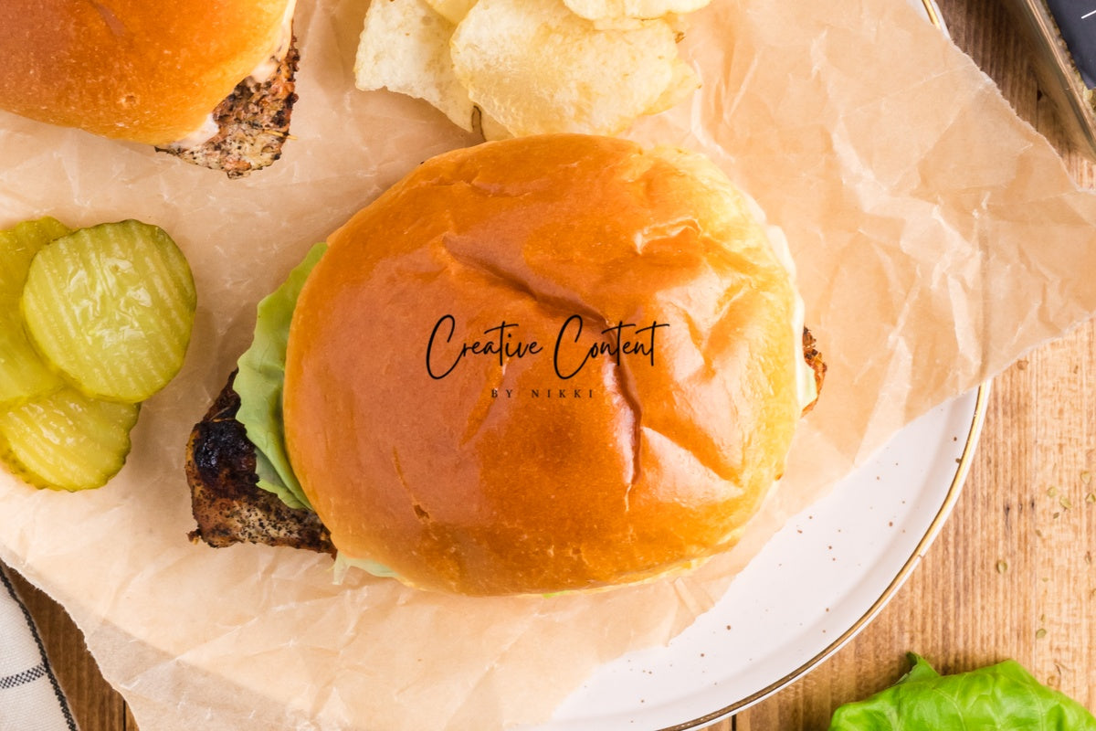 Blackened Chicken Sandwich - Set 3 of 3