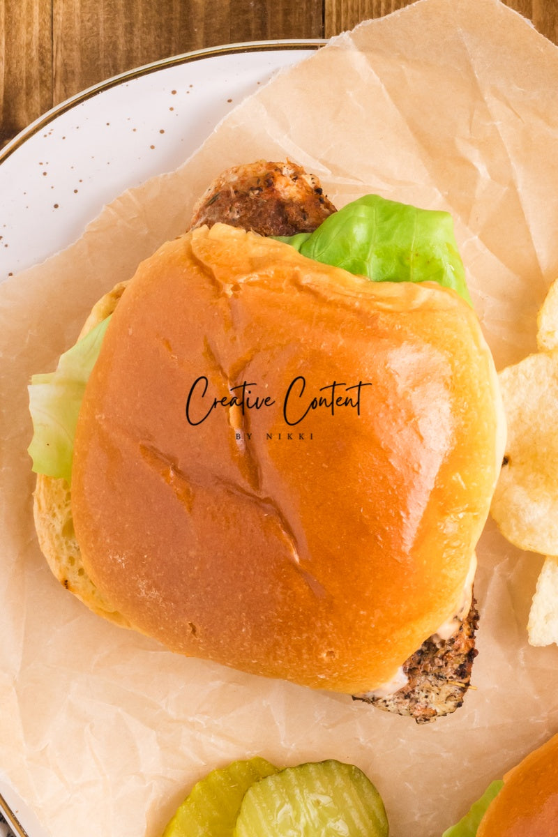 Blackened Chicken Sandwich - Set 3 of 3