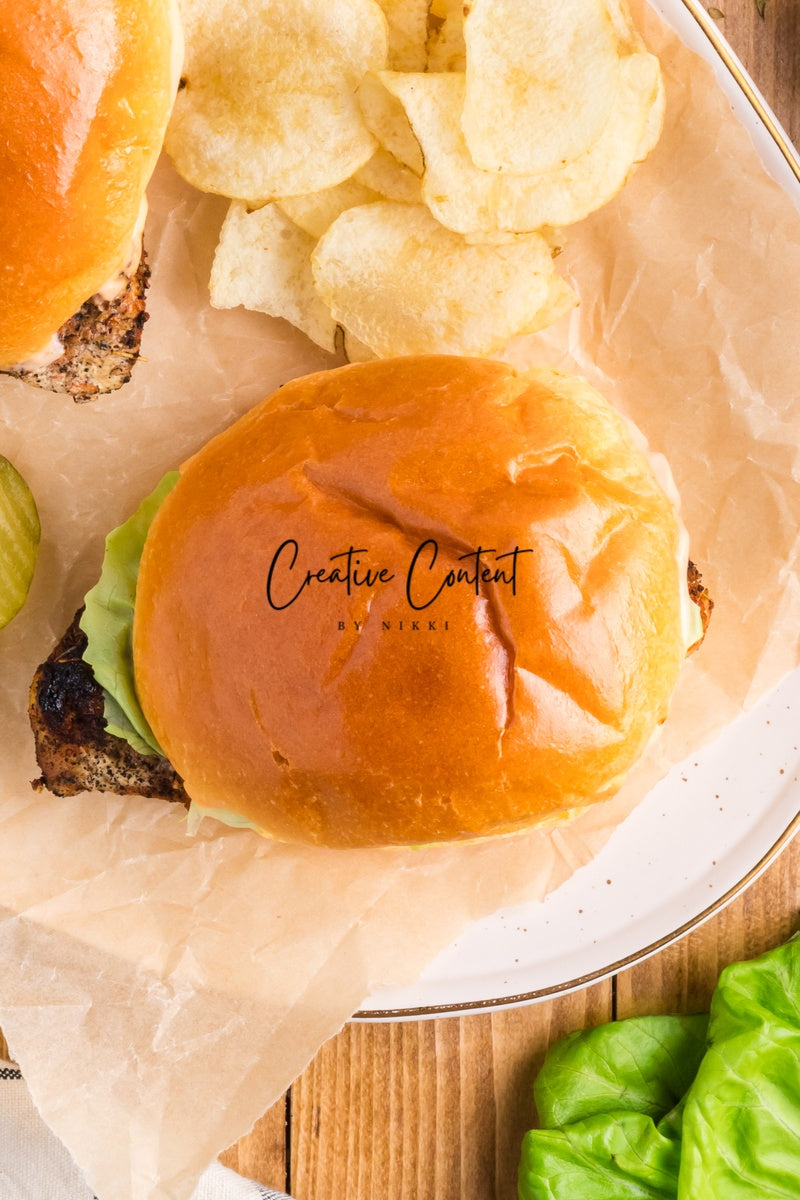 Blackened Chicken Sandwich - Set 3 of 3