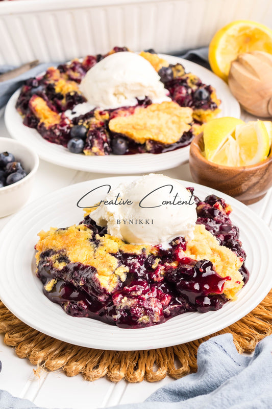 Blueberry Dump Cake -  Exclusive