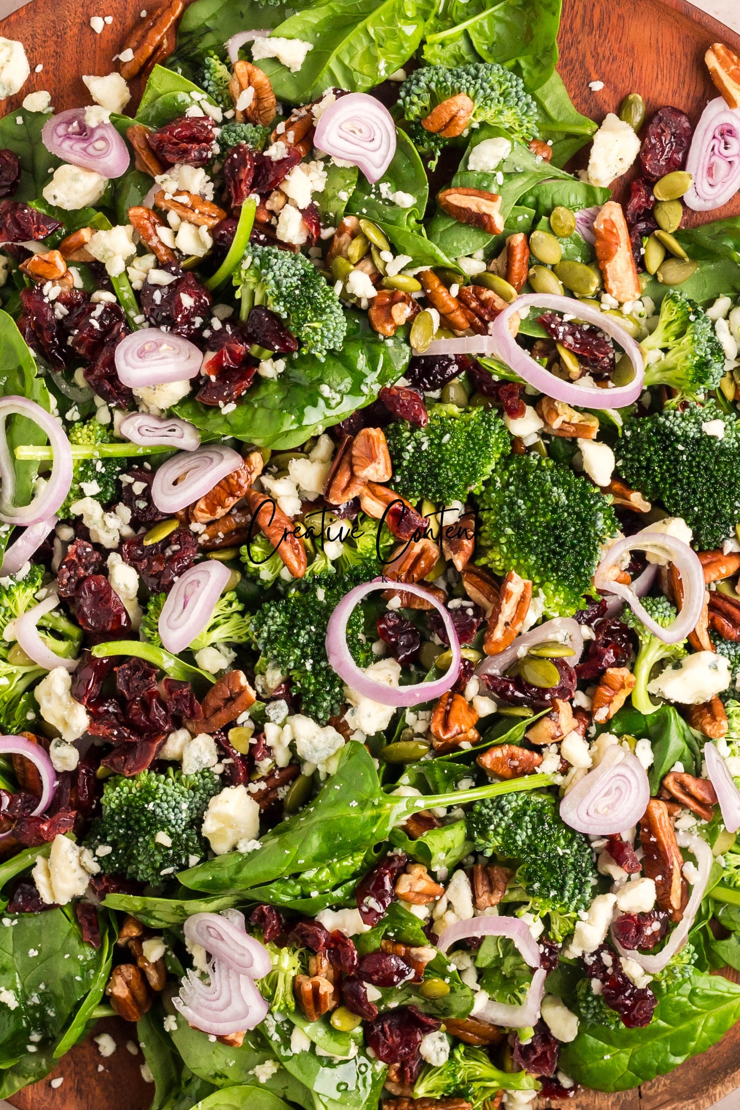 Spinach Salad + Dijon Vinaigrette  - Set 2 of 2