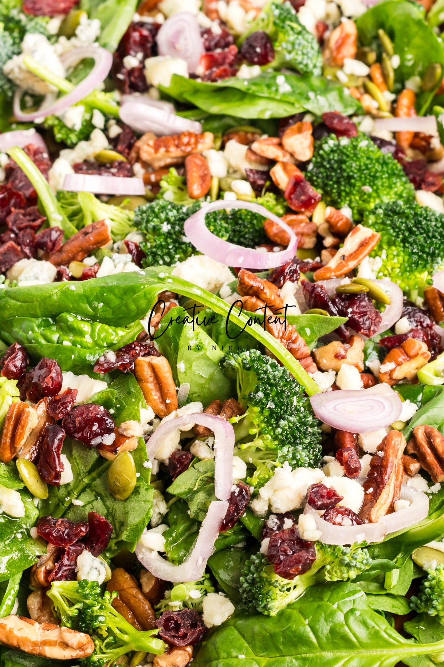 Spinach Salad + Dijon Vinaigrette  - Set 2 of 2