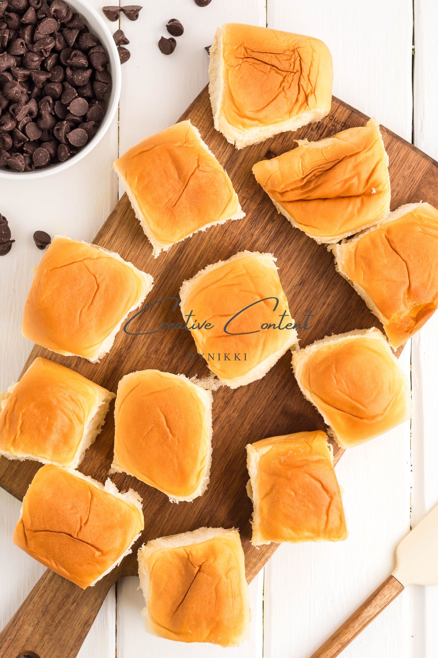 Boston Cream Pie Hawaiian Rolls -  Exclusive