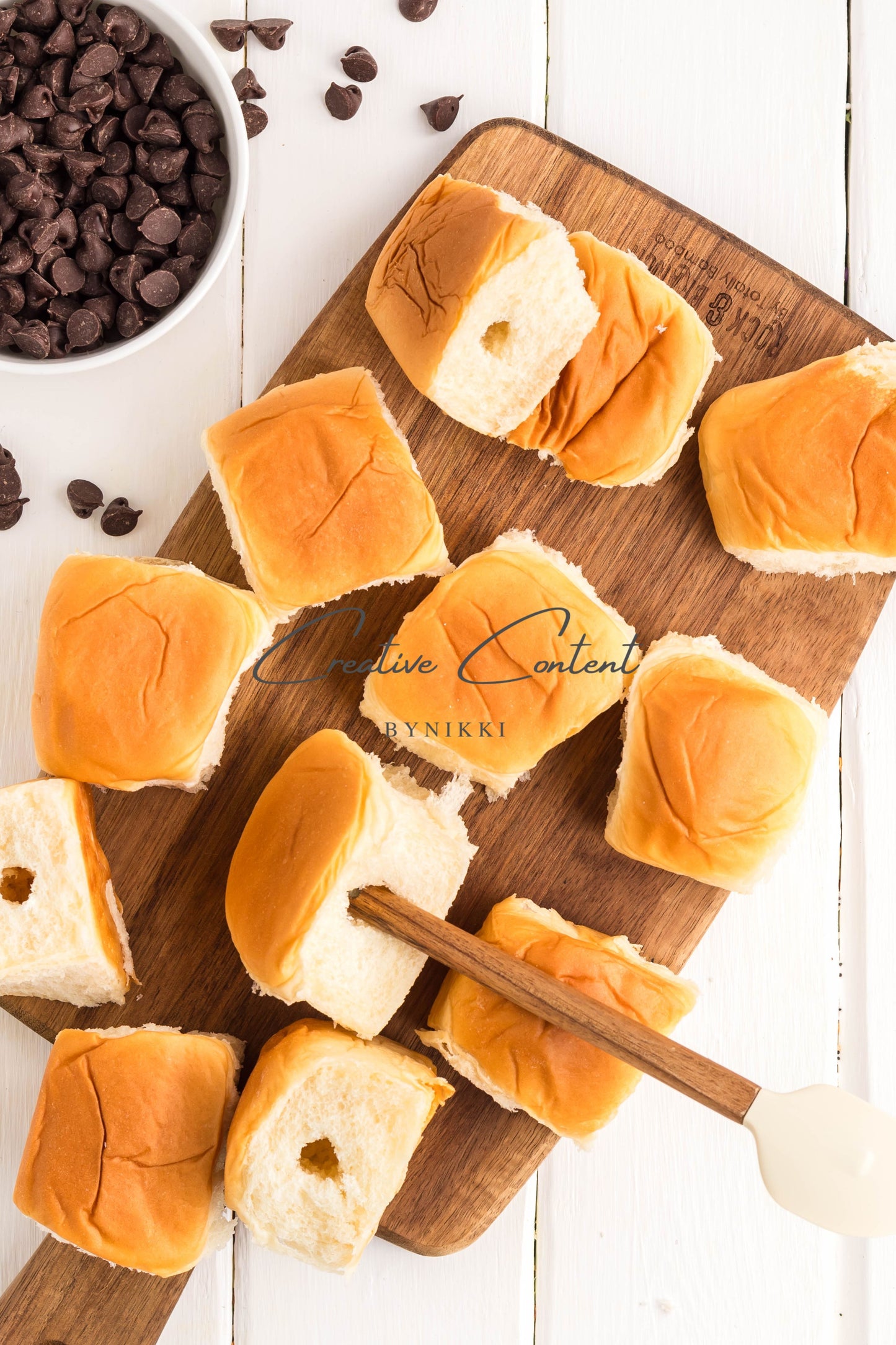Boston Cream Pie Hawaiian Rolls -  Exclusive