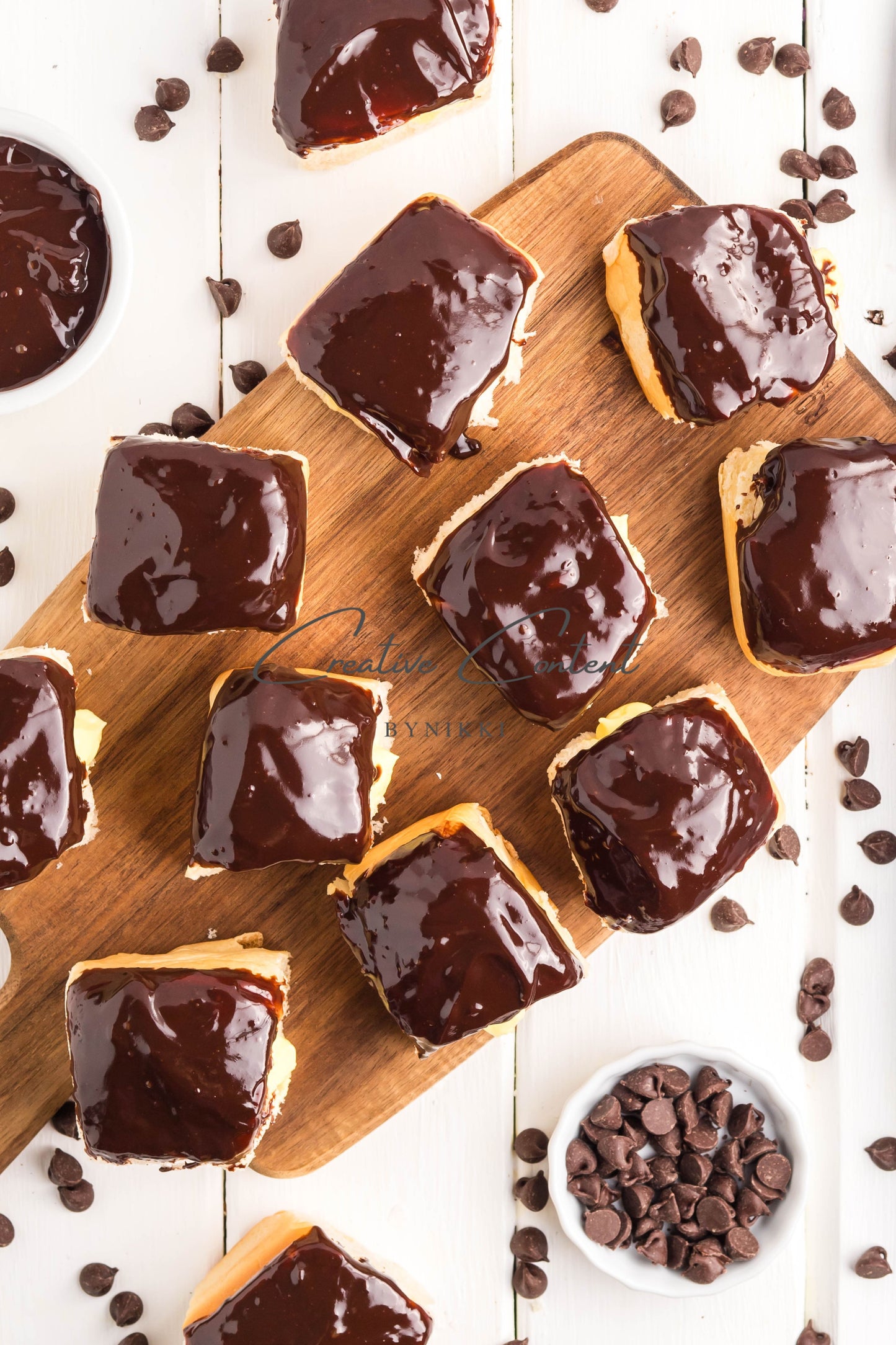 Boston Cream Pie Hawaiian Rolls -  Exclusive