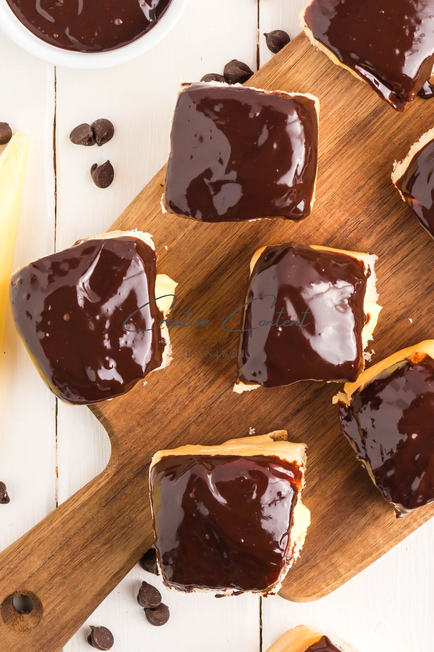 Boston Cream Pie Hawaiian Rolls -  Exclusive