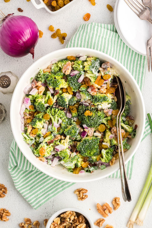 Broccoli Raisin Salad - Set 1 of 2