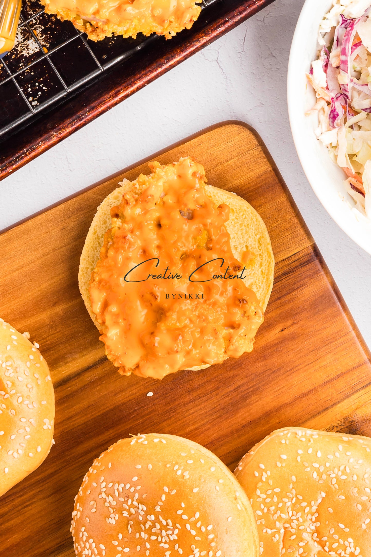 Buffalo Chicken Sandwich + Coleslaw  - Exclusive