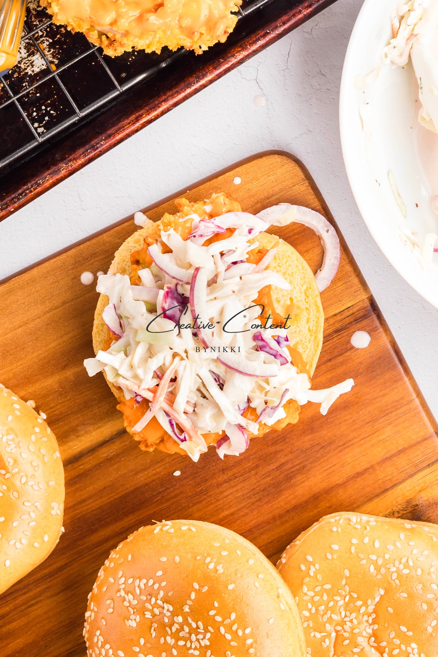 Buffalo Chicken Sandwich + Coleslaw  - Exclusive
