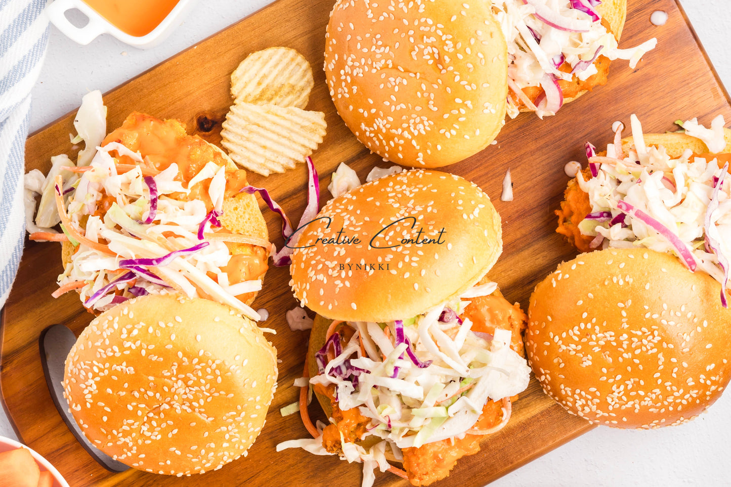 Buffalo Chicken Sandwich + Coleslaw  - Exclusive