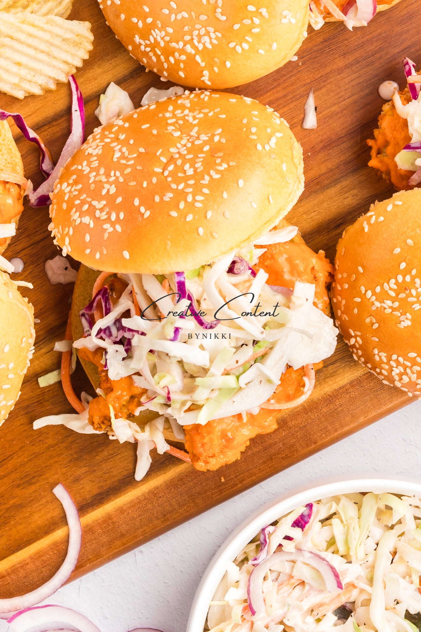 Buffalo Chicken Sandwich + Coleslaw  - Exclusive