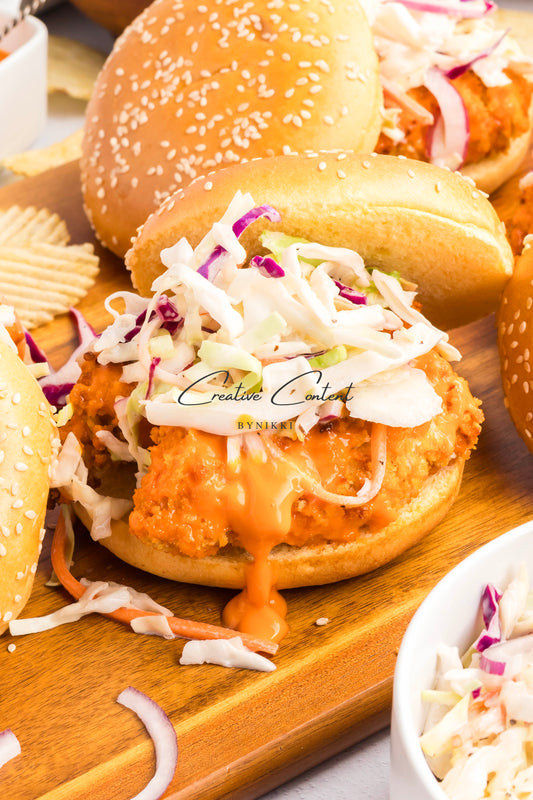 Buffalo Chicken Sandwich + Coleslaw  - Exclusive