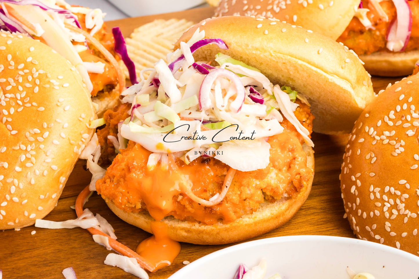 Buffalo Chicken Sandwich + Coleslaw  - Exclusive