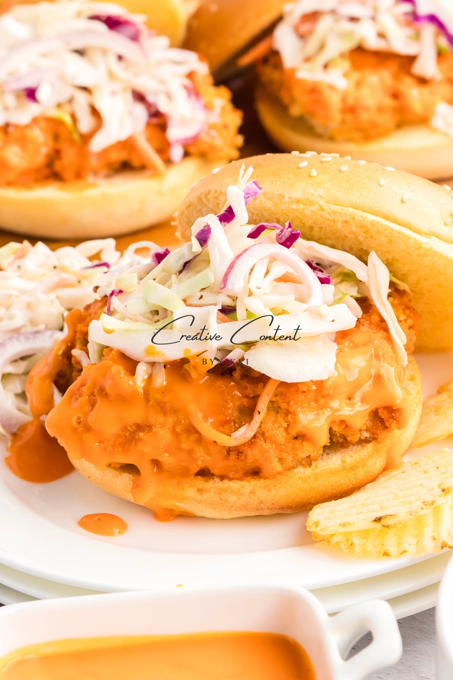 Buffalo Chicken Sandwich + Coleslaw  - Exclusive