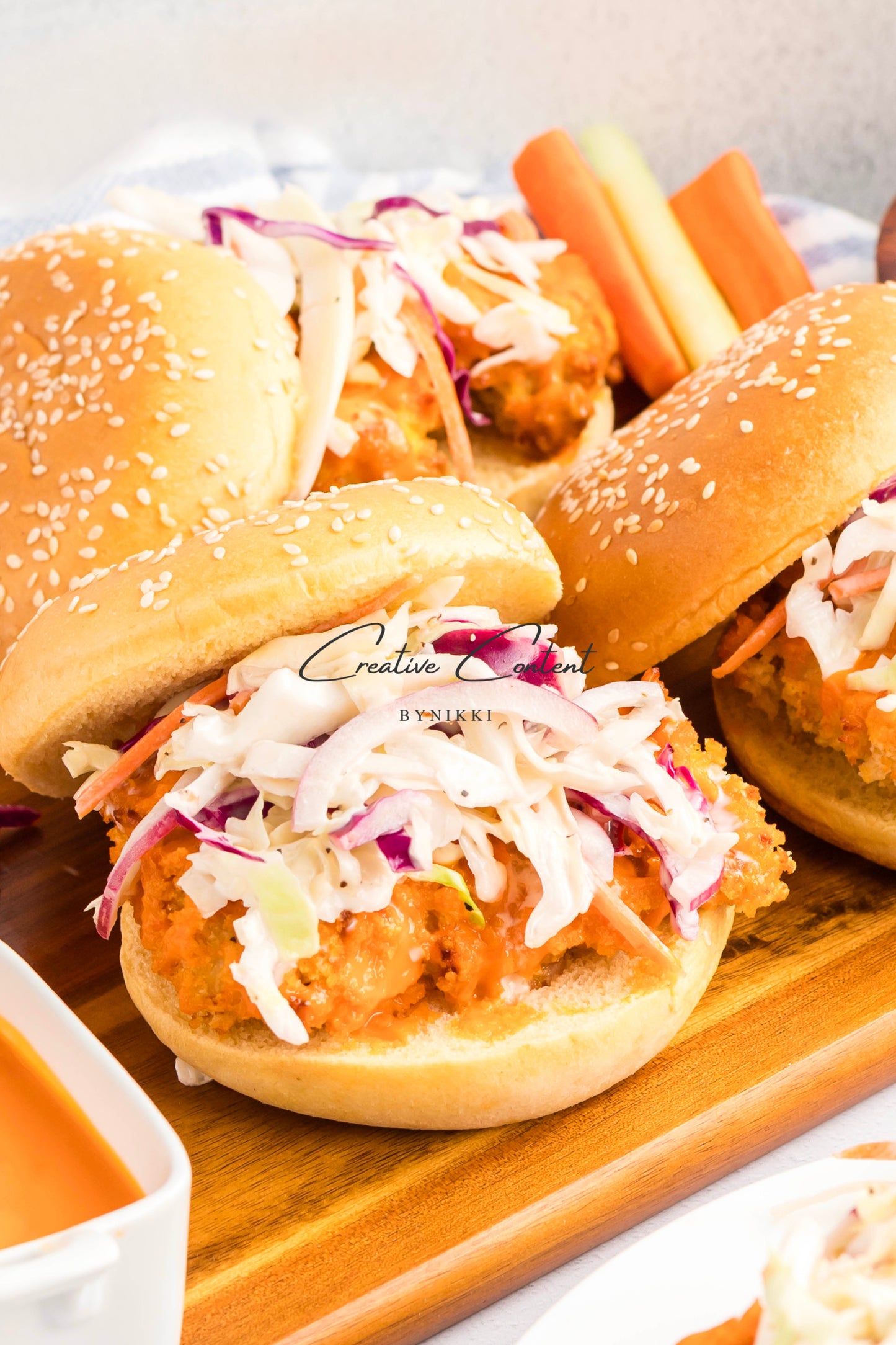 Buffalo Chicken Sandwich + Coleslaw  - Exclusive