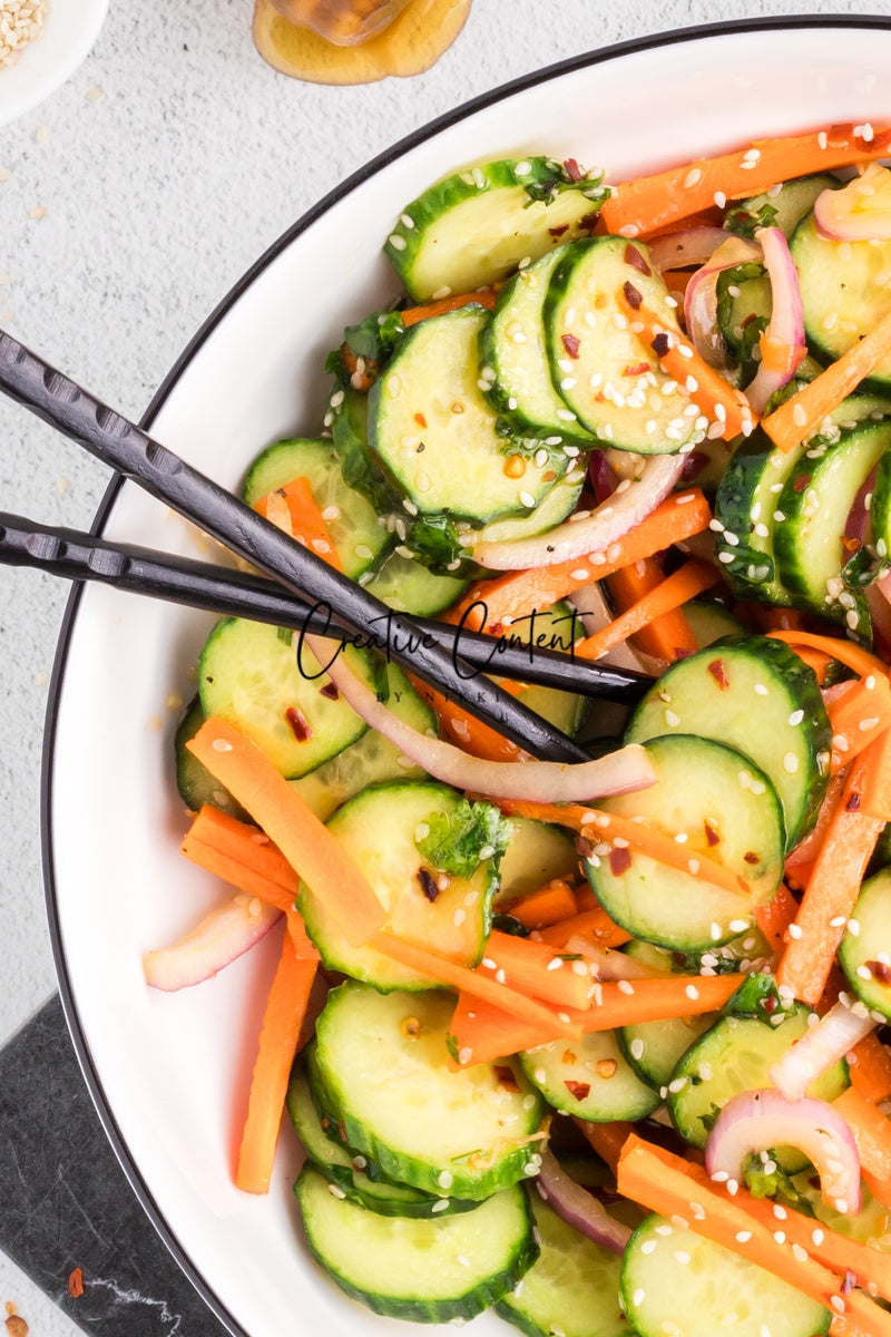 Carrot and Cucumber Salad - (45 hero shots) Exclusive
